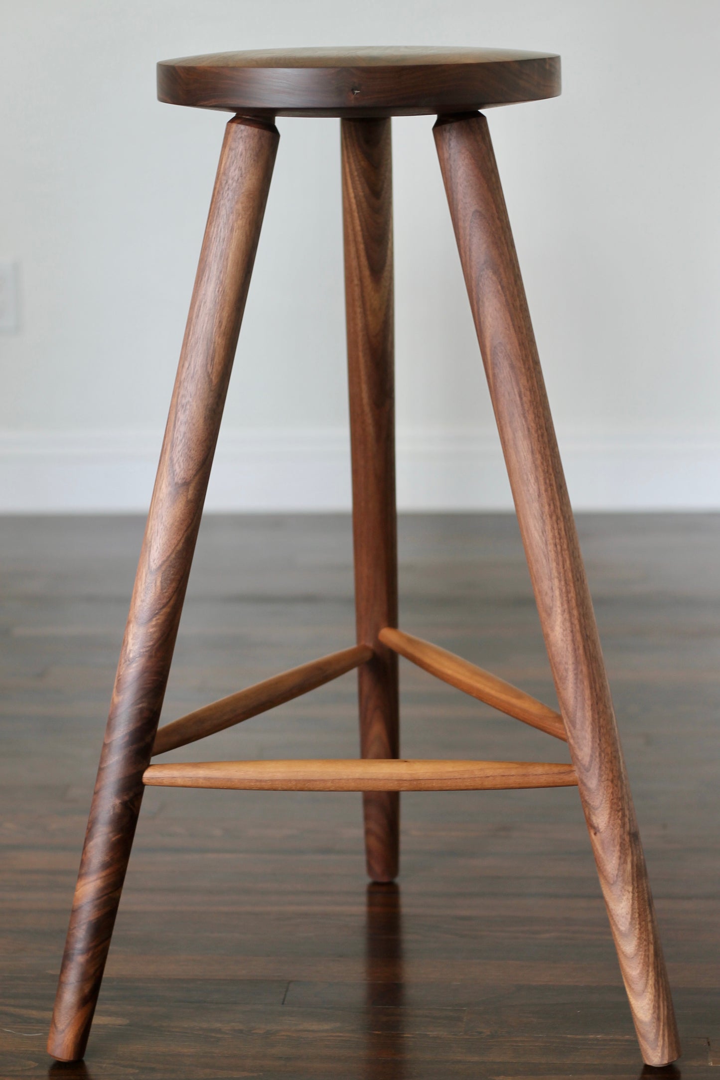 Hardwood Bar and Counter Height Stool