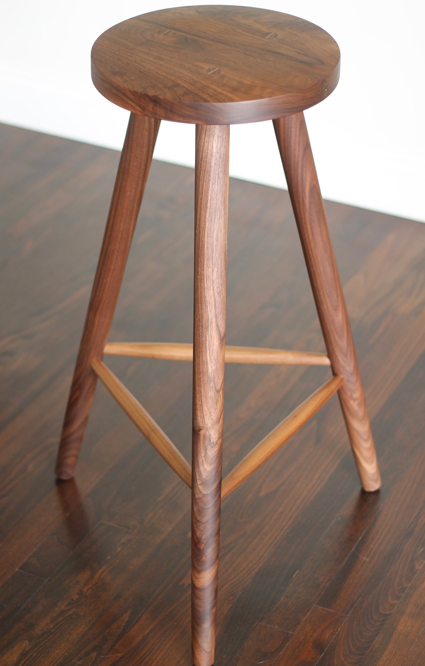 Hardwood Bar and Counter Height Stool