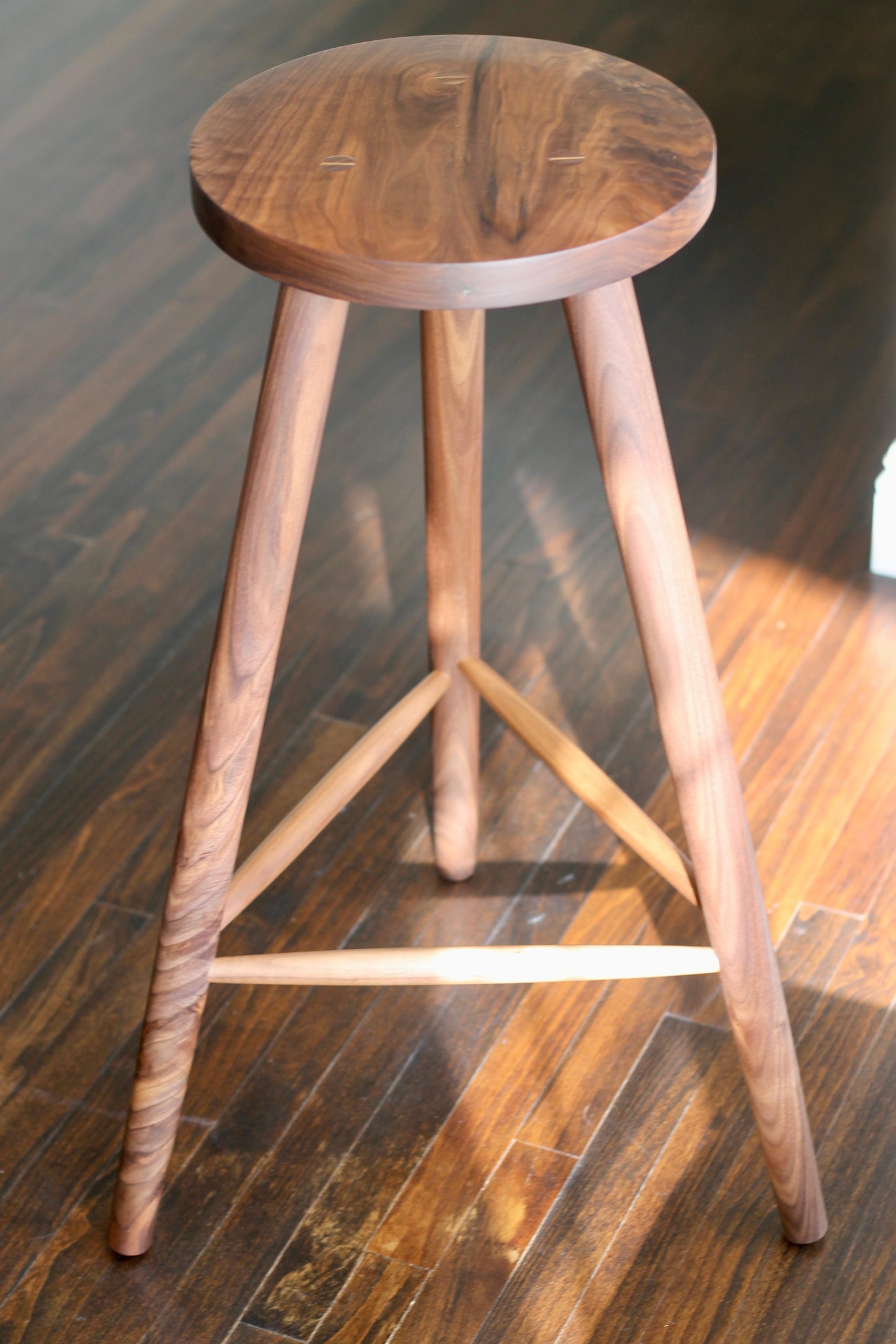 Hardwood Bar and Counter Height Stool